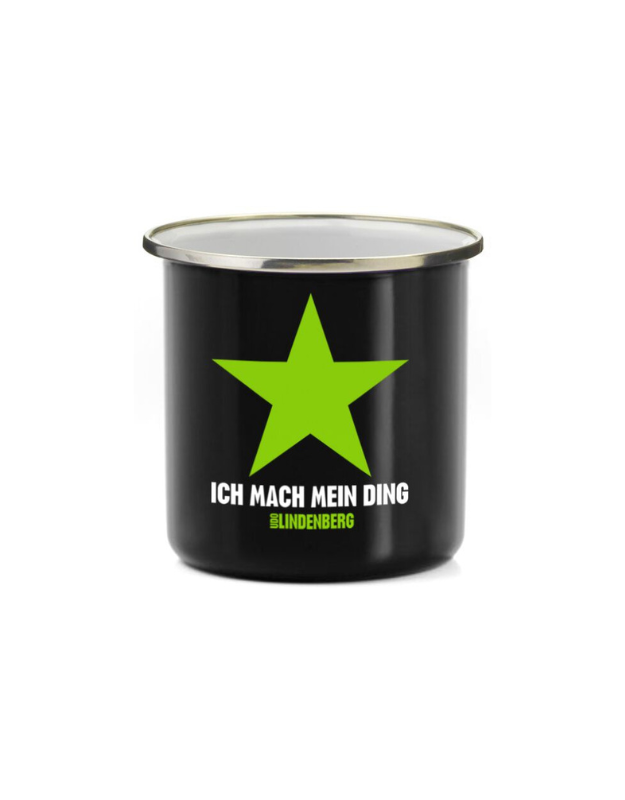 Ich mach mein Ding - Emaille Tasse